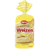 Harry 6x Toastbrötchen Weizen, 335g Packung