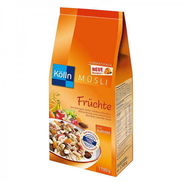 Kölln Müsli Früchte Der Klassiker XL 1,7kg