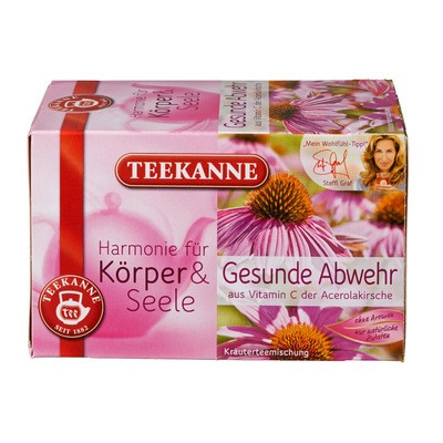 Teekanne Kräutertee Gesunde Abwehr 20x2g