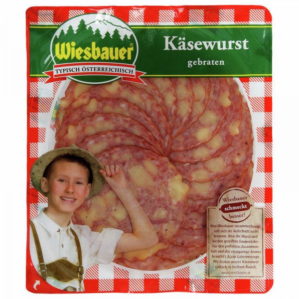 Wiesbauer Käsewurst gebraten 80g