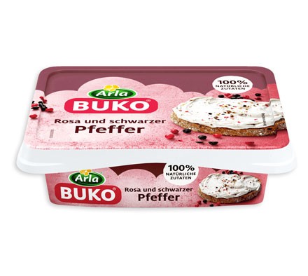 Arla Buko Rosa und Schwarzer Pfeffer 200g