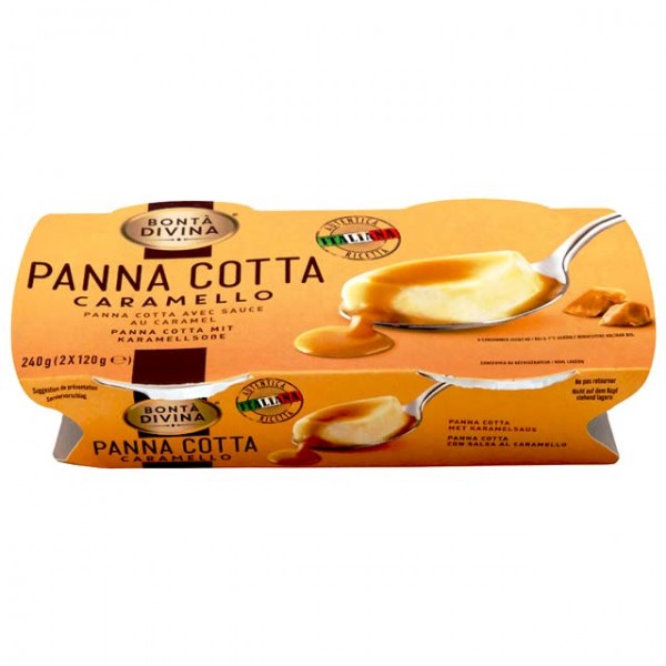 Bontà Divina Panna Cotta Caramel 2x120g