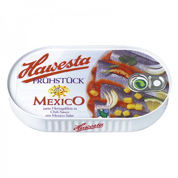 Hawesta Heringsfilet Mexico in Chili Sauce, MSC-zertifiziert 200g