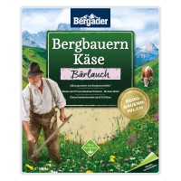 Bergader Bergbauern Bärlauch Käse 48% 150g