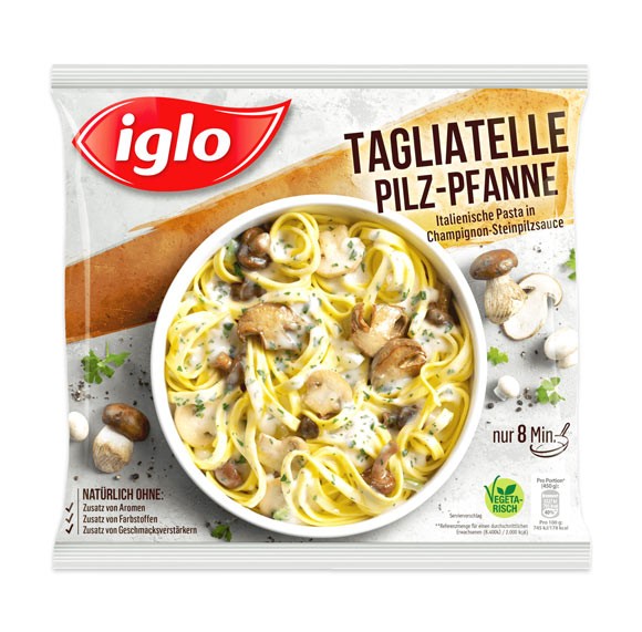 Iglo Tagliatelle Pilz-Pfanne 450g