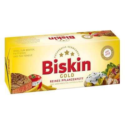 Biskin Gold Reines Pflanzenfett 1kg