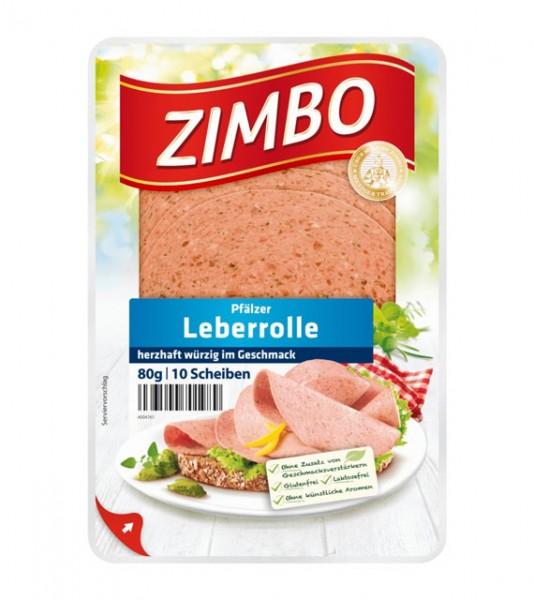 Zimbo Pfälzer Leberrolle 80g