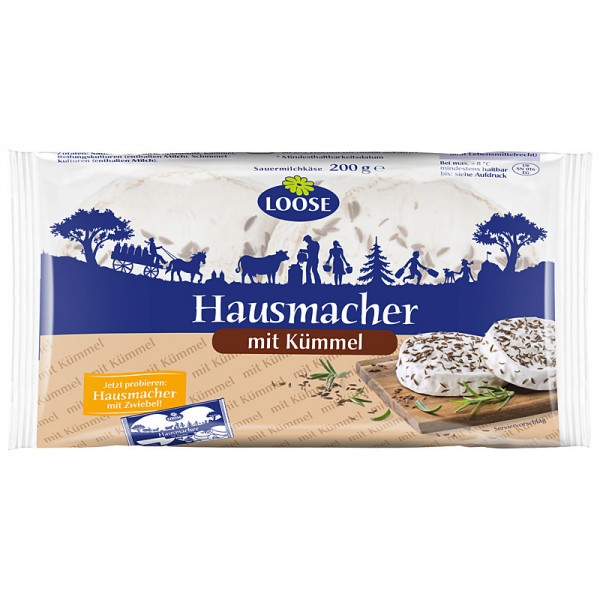 Loose Hausmacher Handkäse mit Kümmel 200g