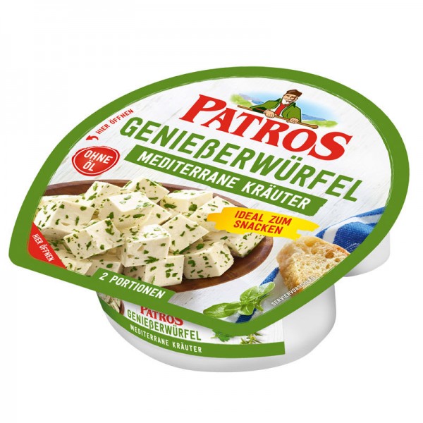 Patros Genießerwürfel 135g