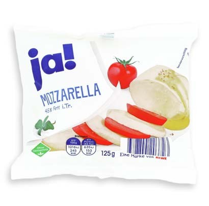 Mozzarella, 125g