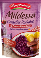 Mildessa Genießer Rotkohl mit Portwein & Preiselbeeren, 400g Mildessa Genießer Rotkohl mit Portwein & Preiselbeeren, 400g