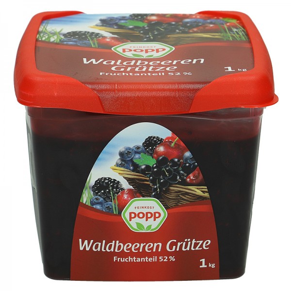 Popp Waldbeeren Grütze 1kg