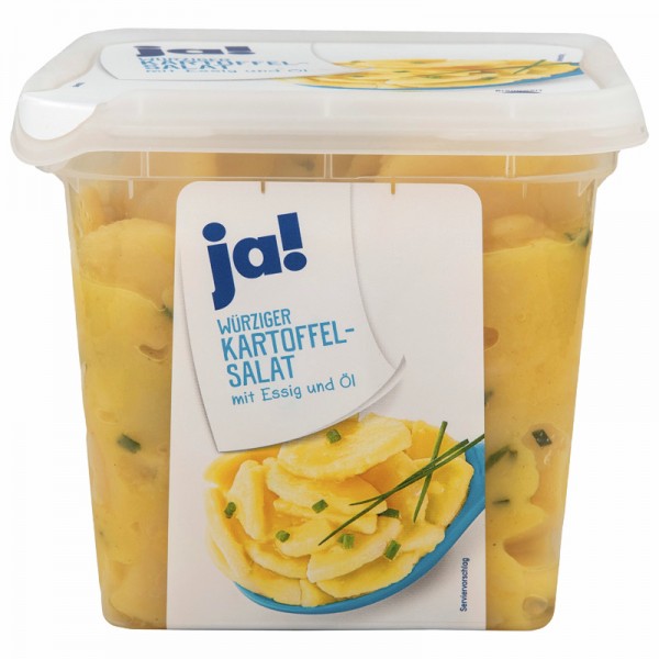 Kartoffelsalat mit Essig und Öl, XL, 1kg