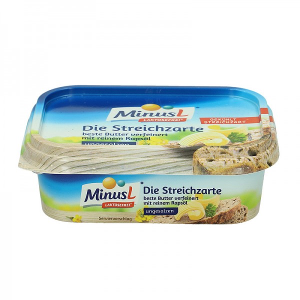 MinusL Die Streichzarte Margarine, Laktosefrei*, 200g