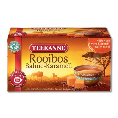 Teekanne Rotbusch Sahne Karamell 20x1,75g