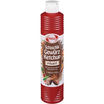 Hela Schaschlik Gewürz Ketchup 800ml