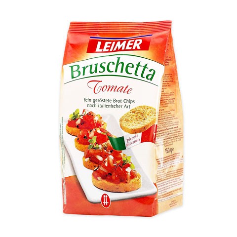 Leimer Bruschetta Brot Chips Tomate 150g