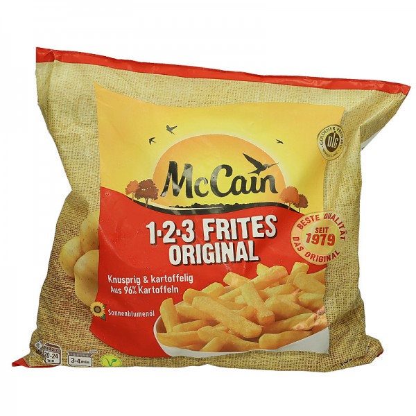 McCain 1-2-3 Frites Original 1,5kg