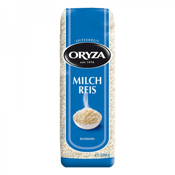 Oryza Spitzenreis Milchreis rundkorn 500g