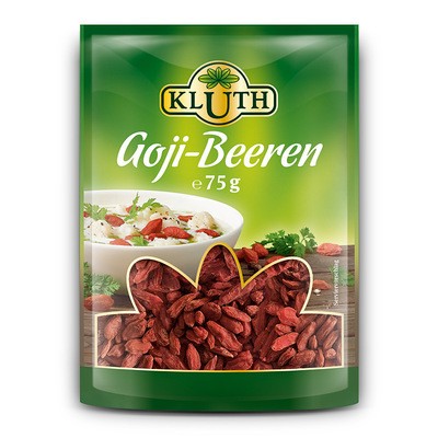 Kluth Goji-Beeren 75g Packung von Kluth