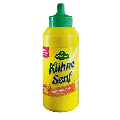 Kühne Senf mittelscharf 250ml