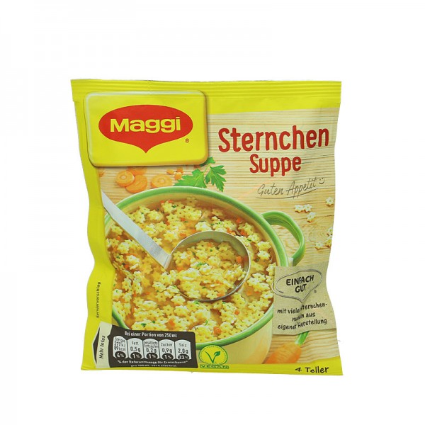 Maggi Sternchensuppe für 4 Teller