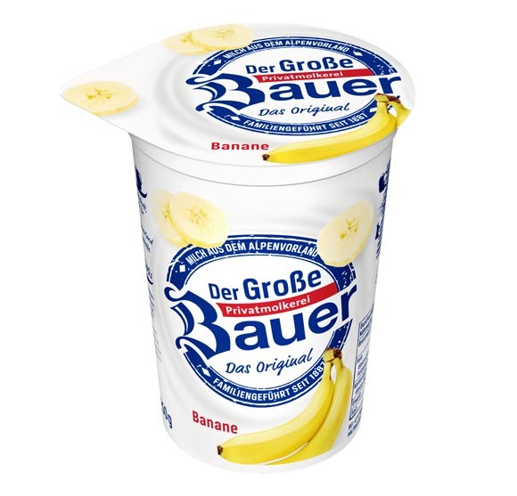 Der Große Bauer Banane Joghurt 250g