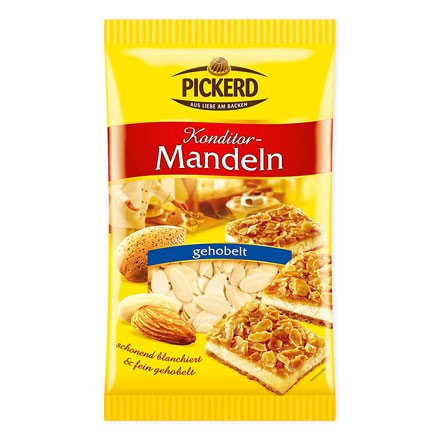 Pickerd Konditor Mandeln gehobelt 100g