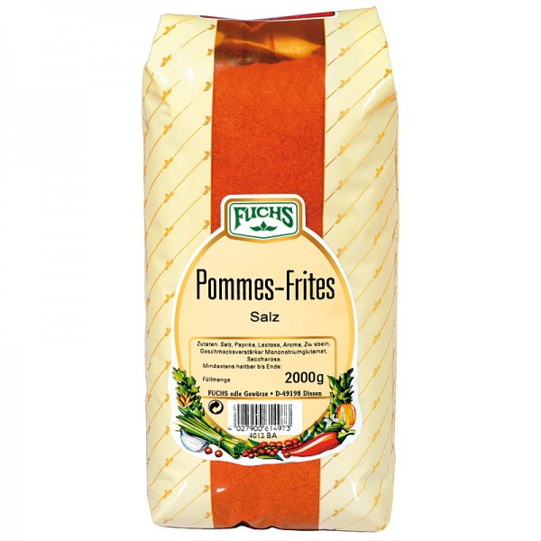 FUCHS Pommes Frites Salz 2kg