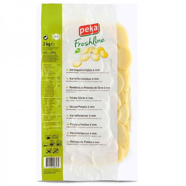 Peka Freshline Frische Kartoffelscheiben geschnitten 2kg