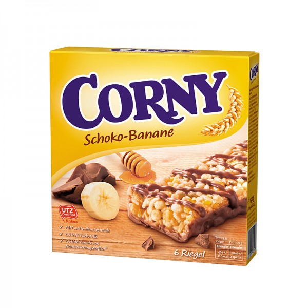 Corny Schoko-Banane 6 Riegel á 25g