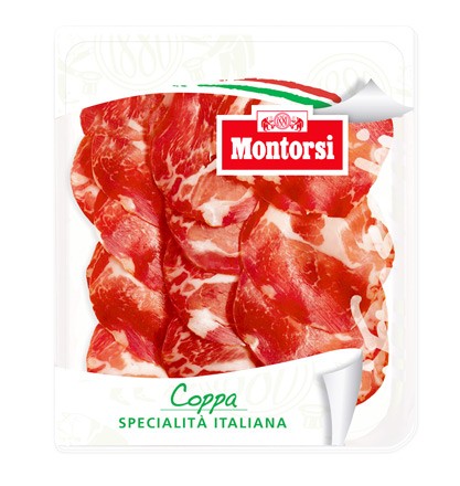 Montorsi Coppa Parma Specialita Italiana, Schinken geräuchert, 100g