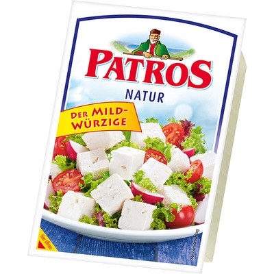 Patros Natur Der Mild-Würzige 52% 180g