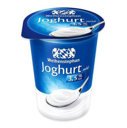 Weihenstephan Joghurt Natur mild 3,5% 500g