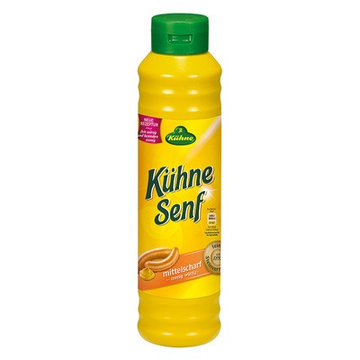 Kühne Senf mittelscharf 875ml