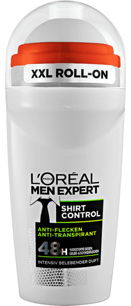 Loreal MEN Deo Roll-On Shirt Control, 48H, 50ml