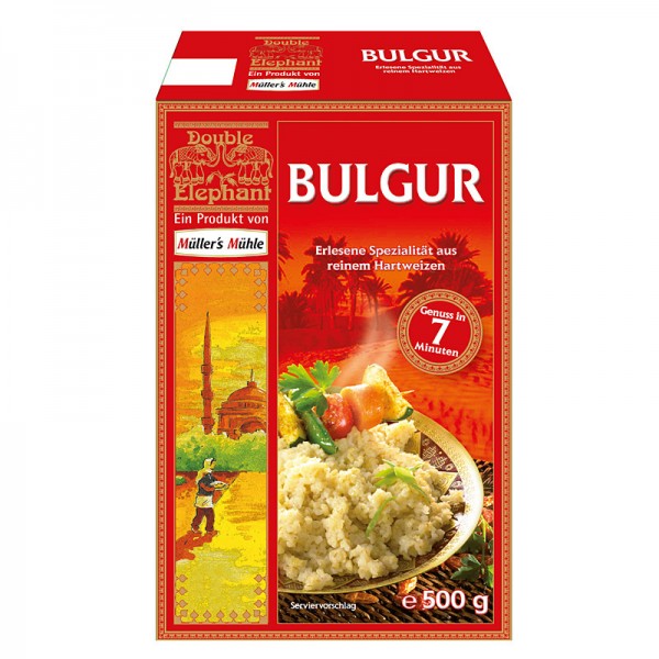 Müller's Mühle Bulgur Double Elephant 500g