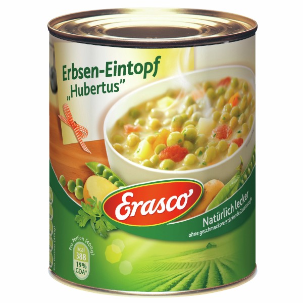 Erasco Erbsen-Eintopf Hubertus 800g