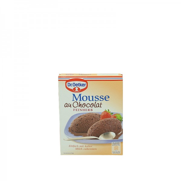 Dr. Oetker Mousse au Chocolat Feinherb 86g