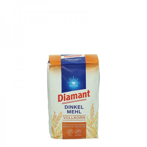 Diamant Dinkel Mehl Vollkorn 1kg