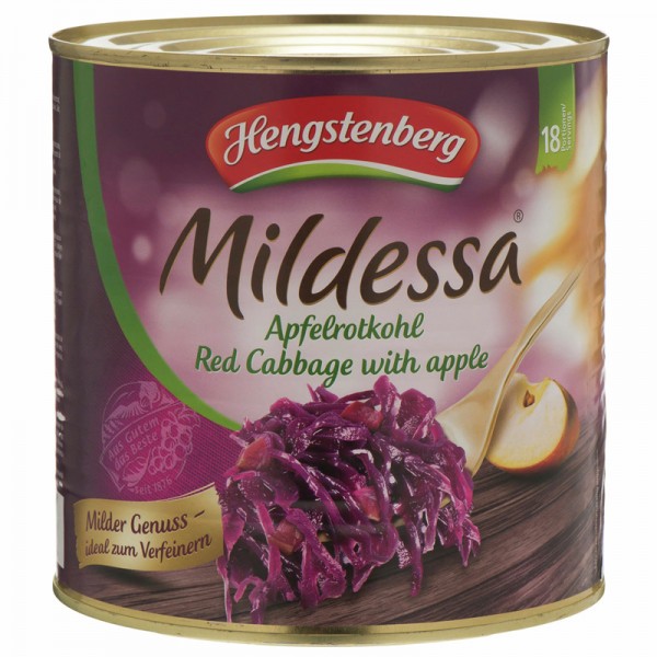 Mildessa Apfelrotkohl 2520g