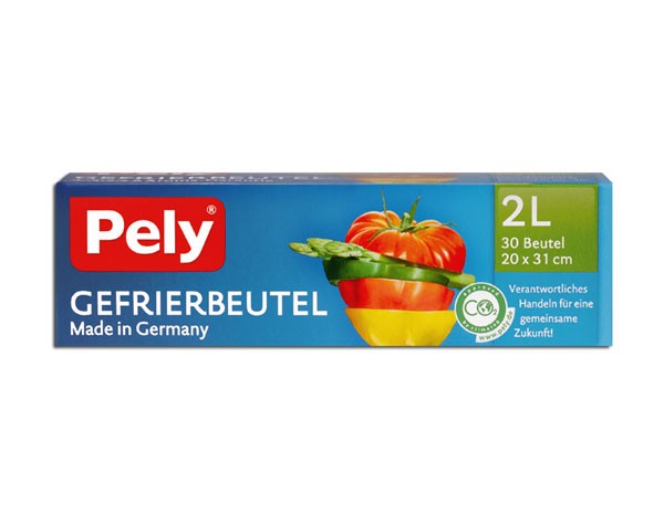 Pely Gefrierbeutel 30 x 2 Liter