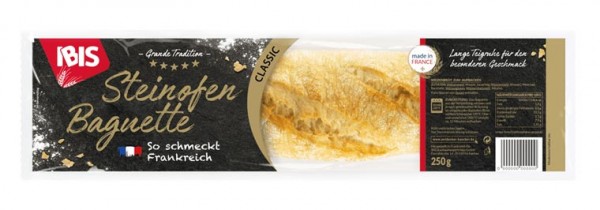 IBIS Steinofen Baguette Classic 250g