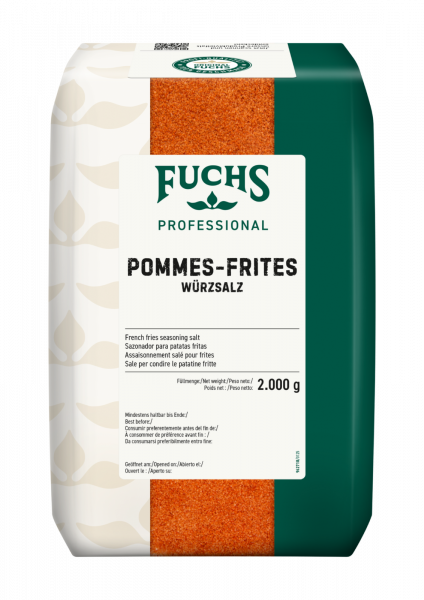 FUCHS Pommes Frites Würzsalz 2kg