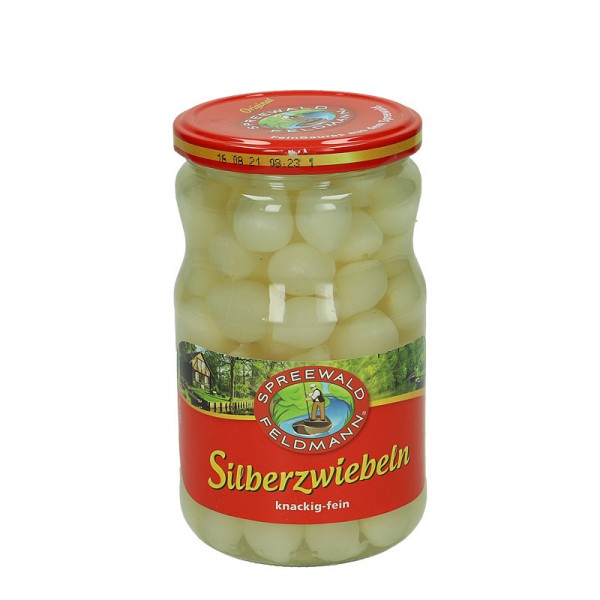 Spreewald Feldmann Silberzwiebeln 720ml Glas