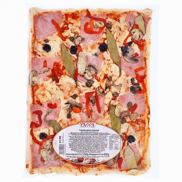 Pizza Lorenzo Familien Pizza Spezial 1250g