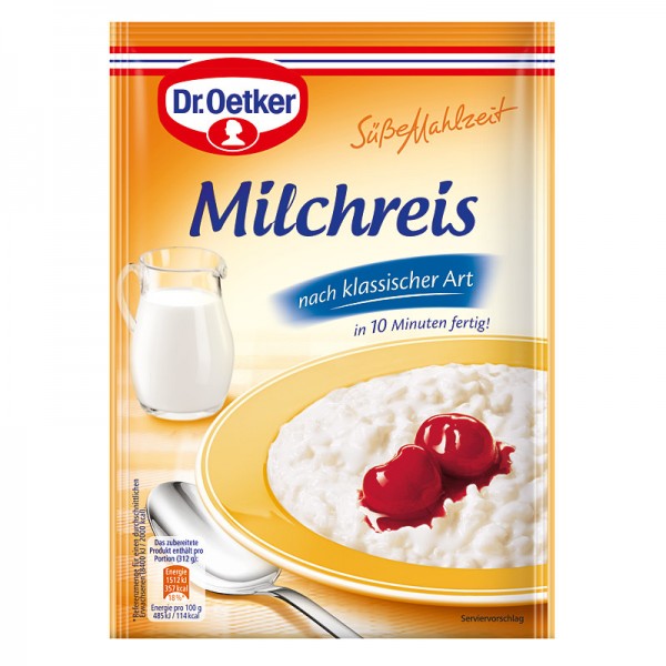 Dr. Oetker Milchreis nach klassischer Art 125g