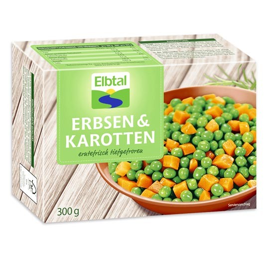 Elbtal Erbsen & Karotten 300g