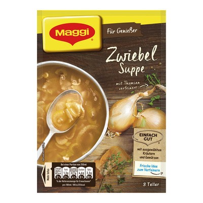 Maggi Zwiebel Suppe für Geniesser 750ml