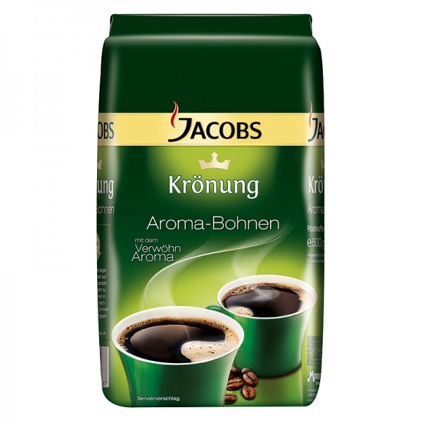 Jacobs Krönung Aroma-Bohnen ganze Bohne 500g